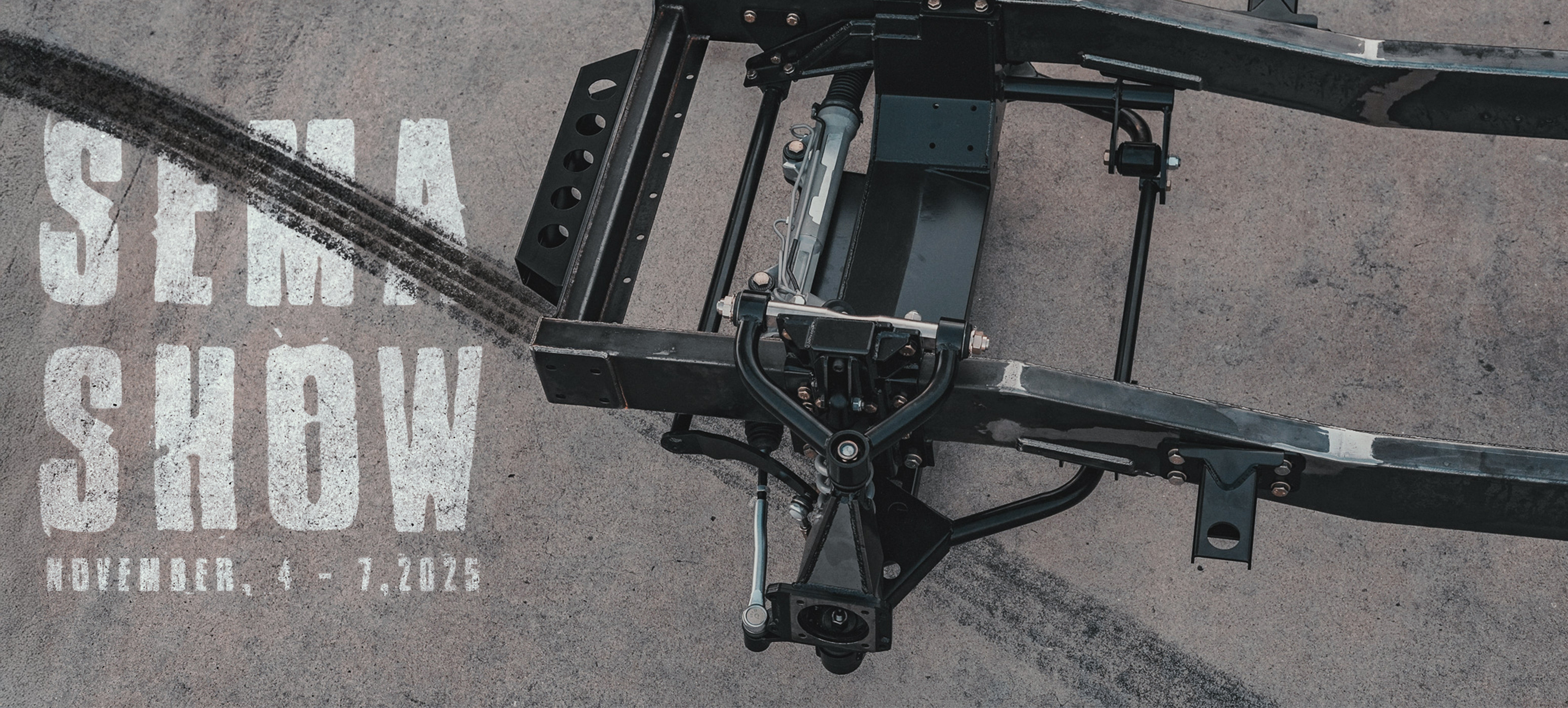 Collino Unveils F-100 Pro Touring Chassis at SEMA Show 2025