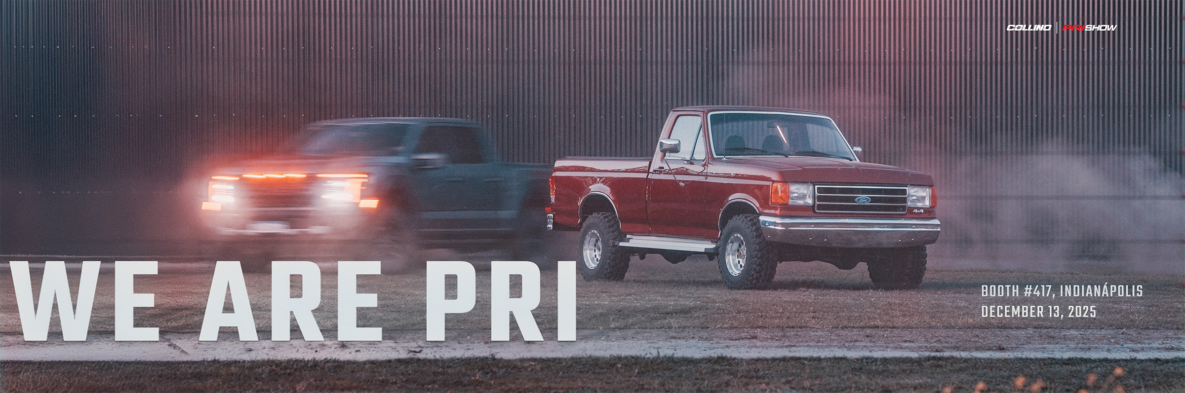 OFFICIAL ANNOUNCEMENT — COLLINO AT PRI SHOW 2025