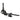 LANCIA GEAR SELECTOR GEARBOX ORIGINAL PRO TYPE - BLACK KNOB