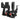 RACING FLOOR-MOUNT PEDAL ASSEMBLY – 2 BRAKE MASTER CYLINDERS