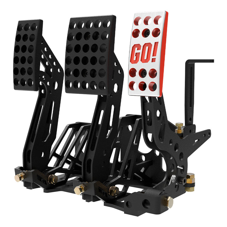 402 GO! FLOOR-MOUNT PEDAL ASSEMBLY – 1 BRAKE MASTER CYLINDER