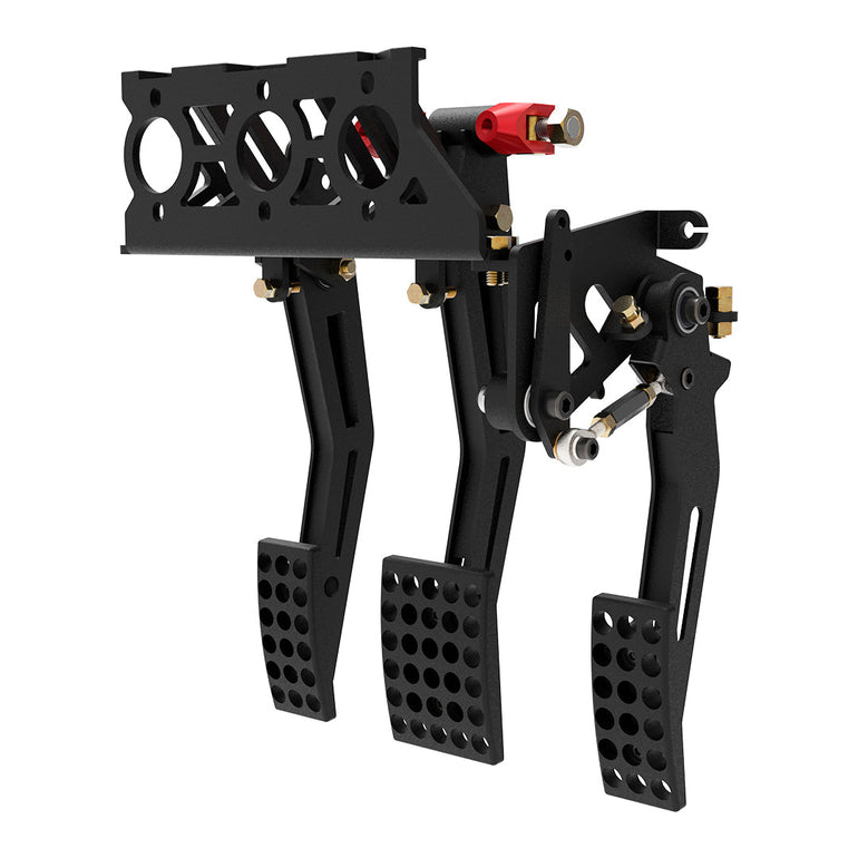 RACING TOP-MOUNT PEDAL ASSEMBLY – 2 BRAKE MASTER CYLINDERS