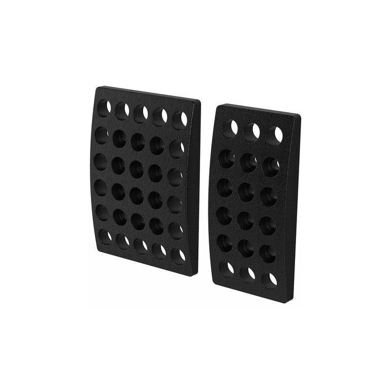 2-PIECE DRILLED ALUMINUM PEDAL PAD KIT