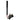 VERTICAL CABLE HANDBRAKE 340MM BLACK