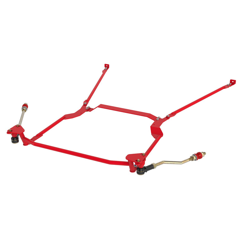 FIAT 128 FRONT LOWER REINFORCEMENT KIT WITH ROD END CONTROL ARMS