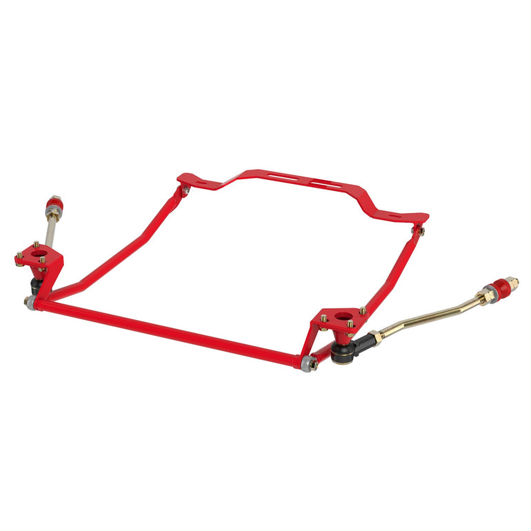 FIAT 147 FRONT LOWER REINFORCEMENT KIT WITH ROD END CONTROL ARMS