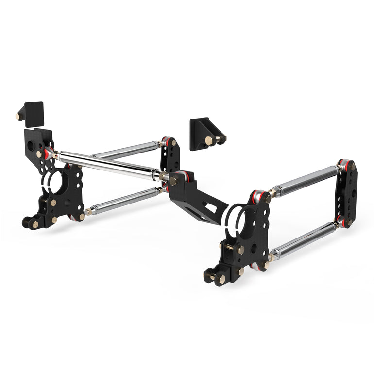 FOUR-LINK REAR SUSPENSION KIT – UNIVERSAL FOR HOT RODS (NO SHOCKS)