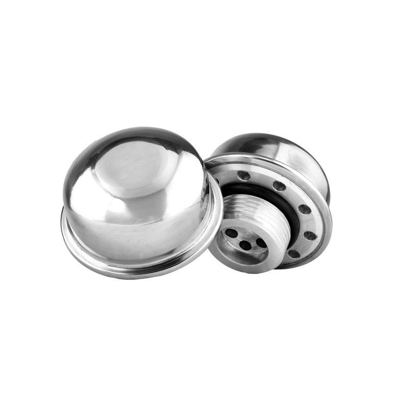 OIL FILLER CAP – THREADED WITH STAINLESS STEEL VENT