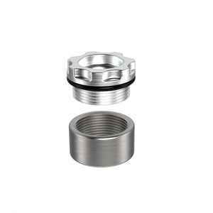 OIL DRAIN PLUG – MACHINED ALUMINUM WITH INSERT