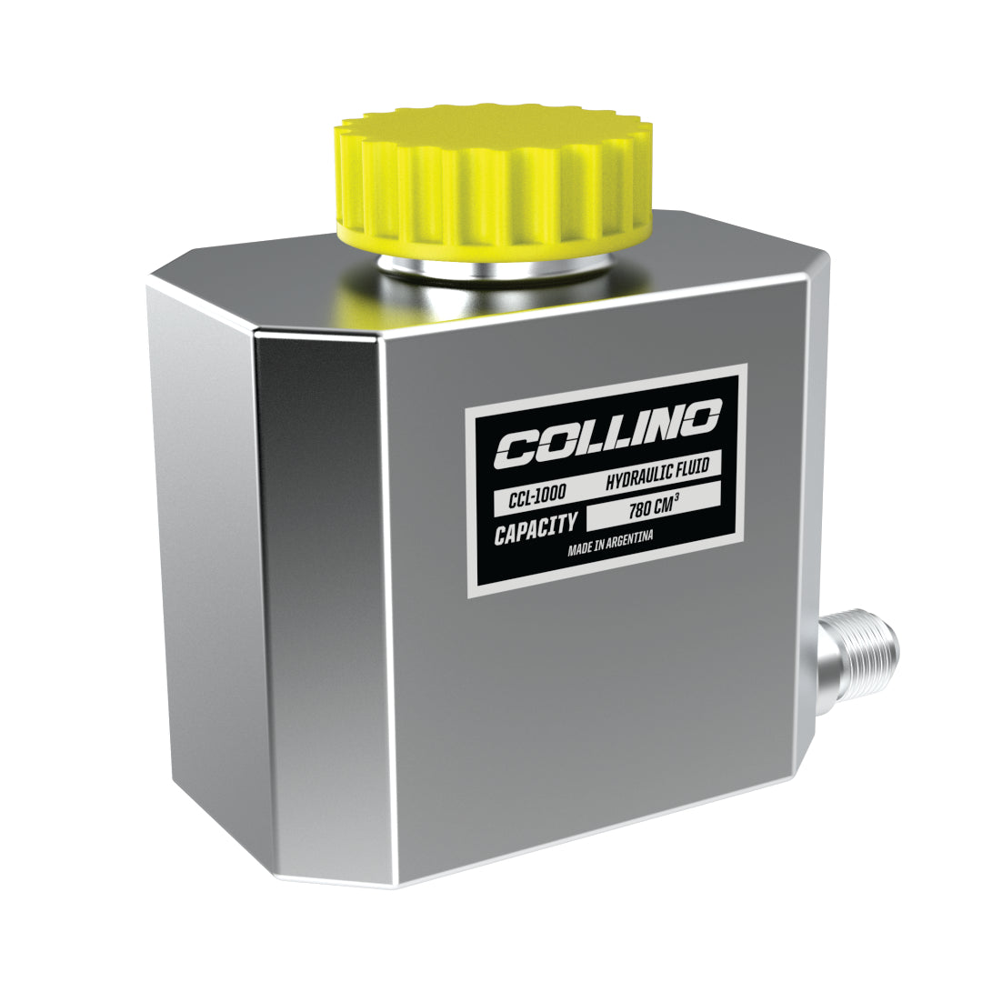 ALUMINUM POWER STEERING FLUID RESERVOIR – HIGH-PERFORMANCE UNIVERSAL TANK