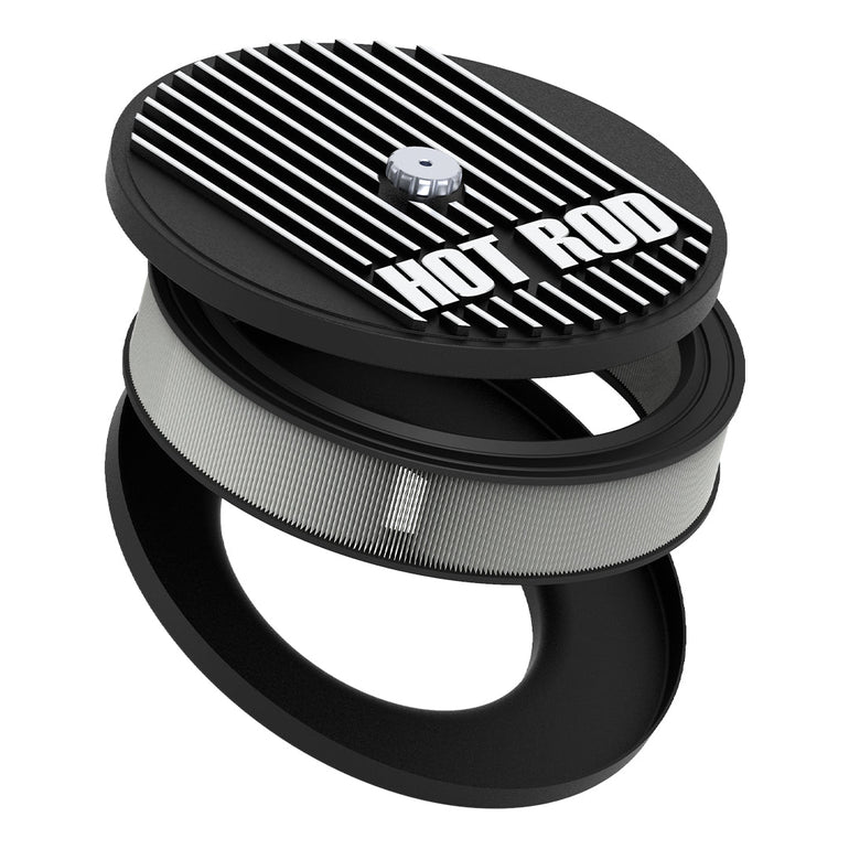 CAST SERIES HOT ROD AIR FILTER - 10" X 2 1/2" ROUND