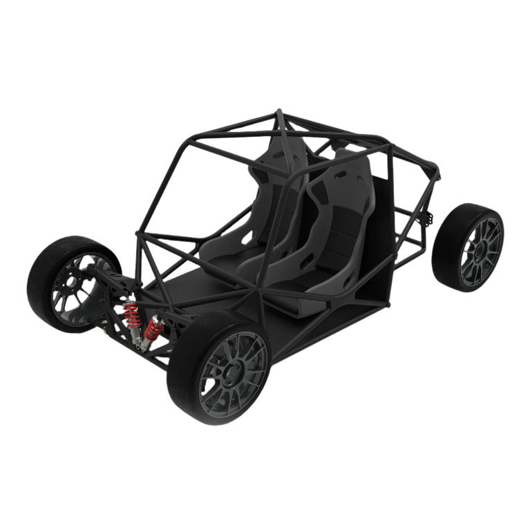FIAT 600 TRACK CAR ROLLING CHASSIS