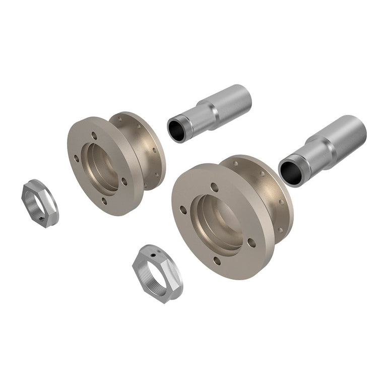 STEEL HUBS FOR REAR DIFFERENTIAL WITH WELD-ON ENDS – PAIR (X2)