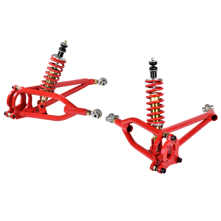 FIAT 600 REAR CONTROL ARMS SET - SHOCKS INCLUDED
