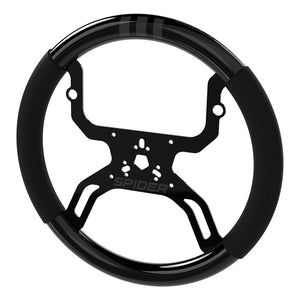 SPIDER M6 DARK 330 STEERING WHEEL