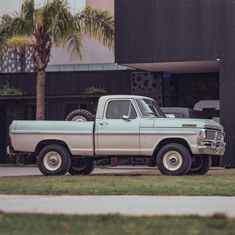 FORD F100 REAR 2.25" LEAF MOUNTS – LIFT KIT (RAISES 3") - photo 2