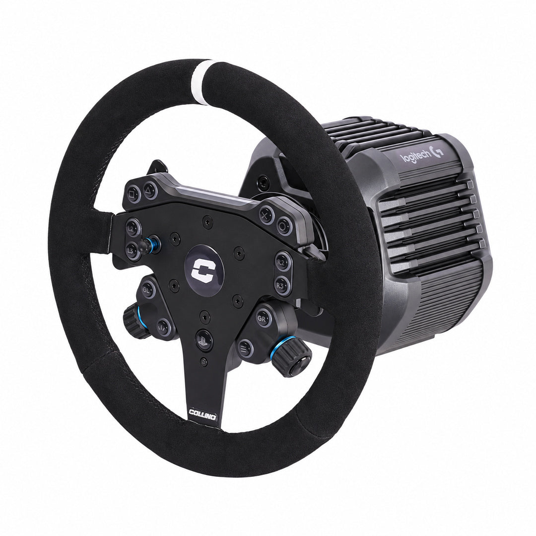 Logitech G RS50 Steering Wheel – 300mm Round Rally & Touring Sim Racing Rim | Collino.Sim