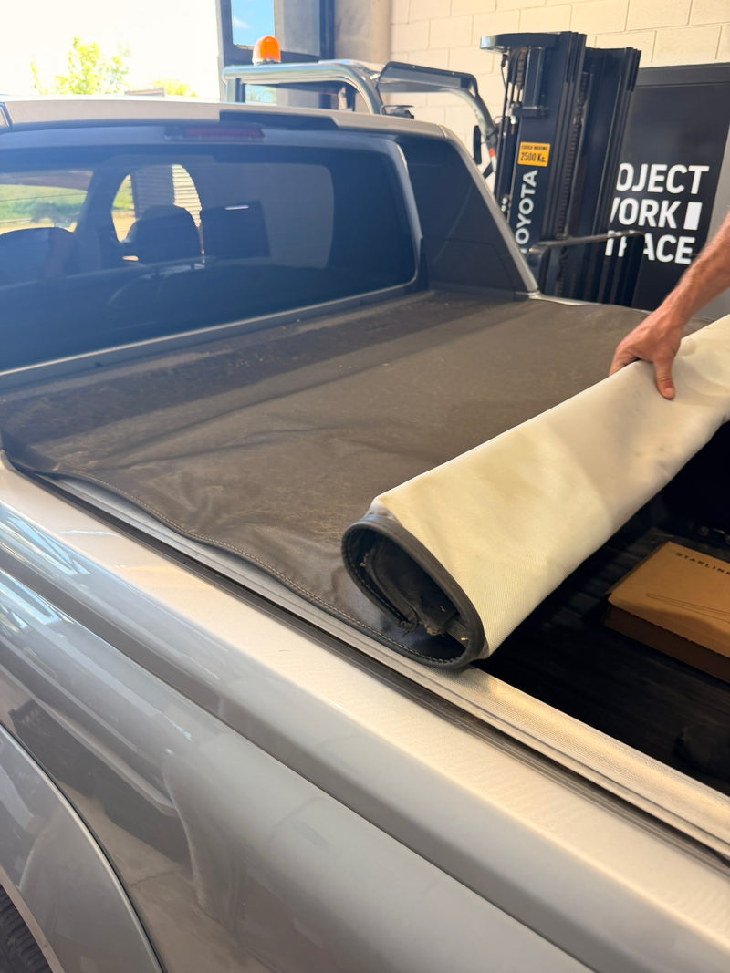 STARLINK MINI PICKUP TRUCK MOUNT – HIDDEN INSTALLATION UNDER TONNEAU COVER - photo 5
