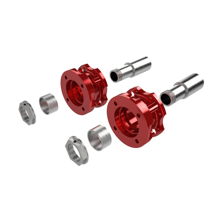 ALUMINUM HUBS FOR REAR DIFFERENTIAL WITH WELD-ON ENDS – PAIR (X2)