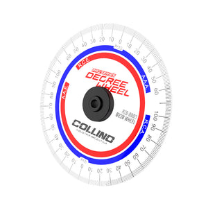 DEGREE WHEEL WITH ALUMINIUM CENTER - 9" DIAMETER