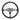 FASTER T4 FLAT PERFORATED STEERING WHEEL