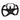 FASTER KART K2 350 DARK STEERING WHEEL